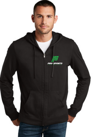 Pro Sports Zip Up Hooded Sweatshirt