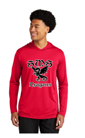 Strongsville Dragons Long Sleeve Hooded Tee