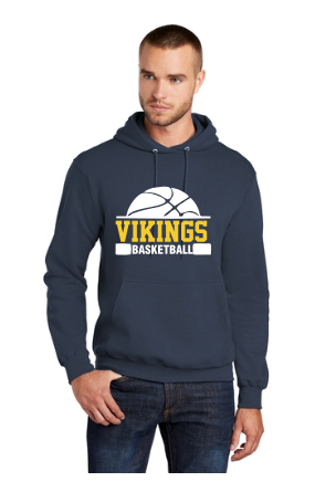 SJJ Vikings Basketball Hooded Sweatshirt 2