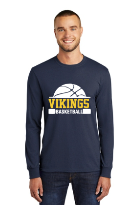 SJJ Vikings Basketball Long sleeve Tee 2