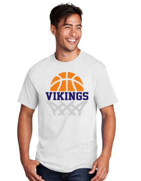 SJJ Vikings Basketball Tee 3