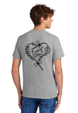 Southwest Labs Phlebotomist Heart Tee