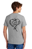 Southwest Labs Phlebotomist Heart Crewneck Sweatshirt