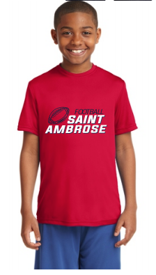 St. Ambrose Football Tee