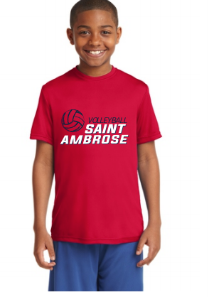 St. Ambrose Volleyball Tee