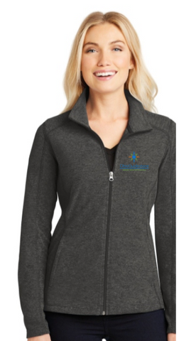 OhioGuidestone Port Authority® Ladies Heather Microfleece Full-Zip Jacket