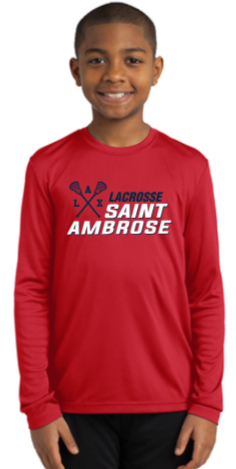 St. Ambrose Lacrosse Long Sleeve Tee