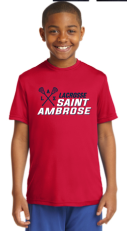 St. Ambrose Lacrosse Tee