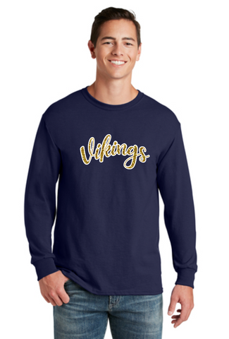 SJJ Vikings Sparkle Long Sleeve Tee